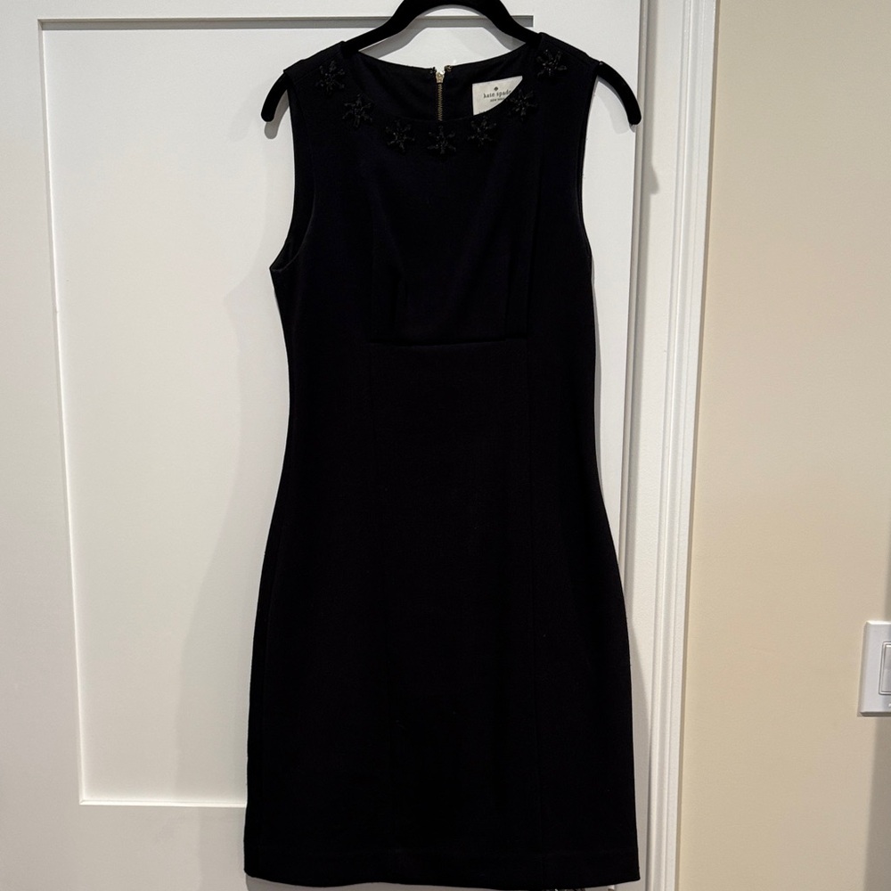 Kate Spade Black Embellished Dress